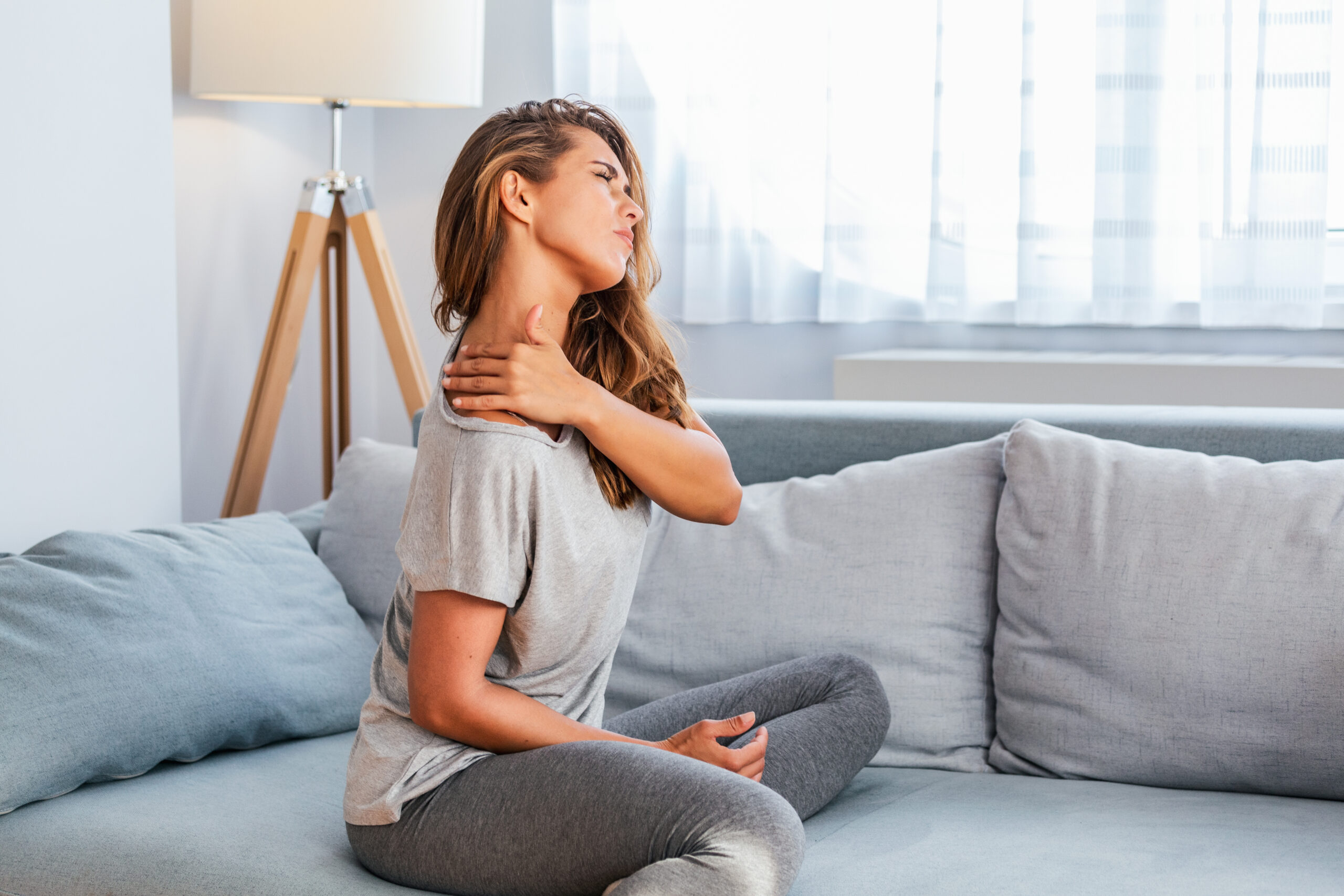 Pain at the bas of the neck